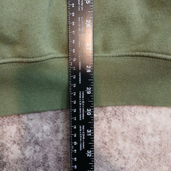 ​Carhartt Men's 2XL Loose Fit Midweight Hoodie Moss Green Logo Sleeve TS6022-M - Picture 14 of 15